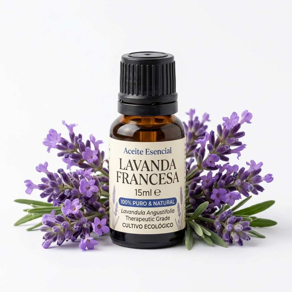 Aceite Esencial Puro de Lavanda Francesa Grado Terapéutico 15ml